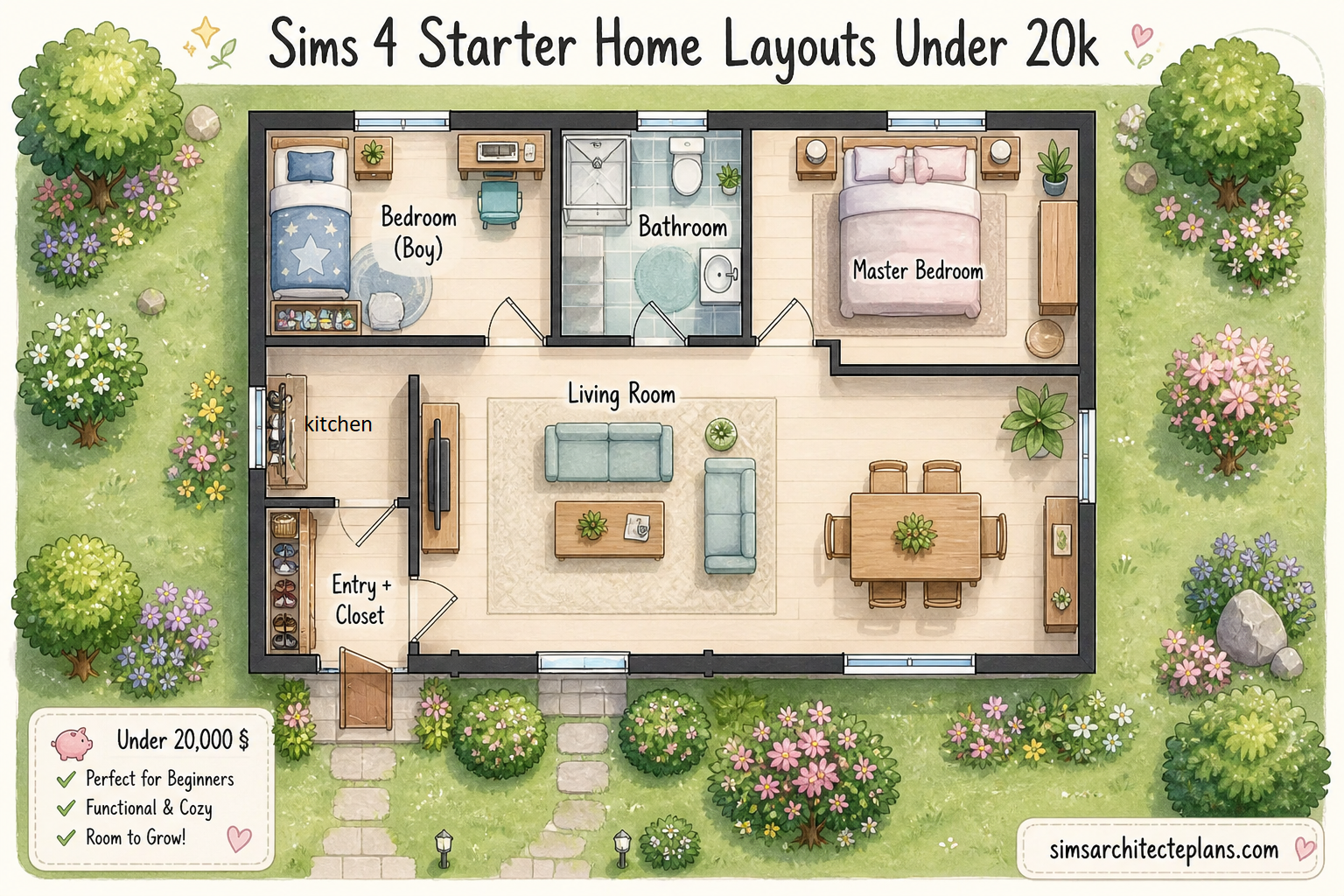 A cozy and affordable dream home